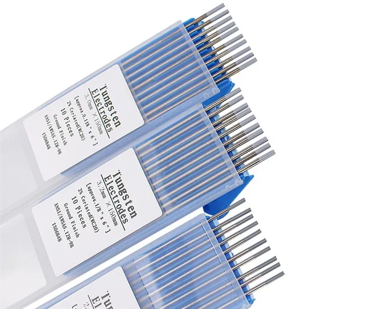 Électrodes de tungstène WC20